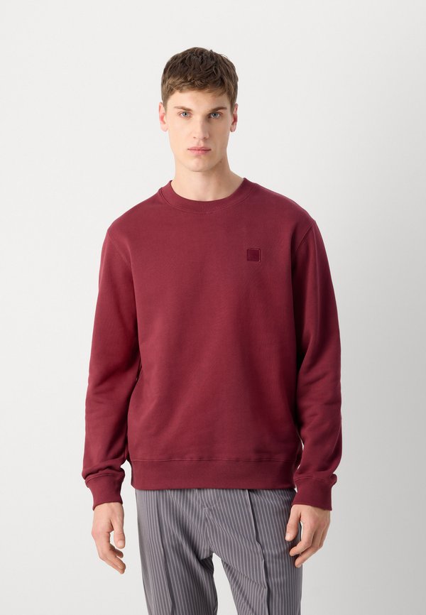 SEASONAL CORE BADGE LOGO CREW - Sweatshirt - bordeaux4