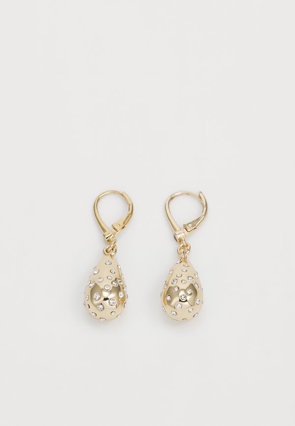 PAVE PUFFY TEARDROP - Earrings