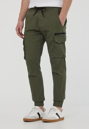 Terranova, DETTAGLI TECNICI  - Pantaloni cargo - salvia