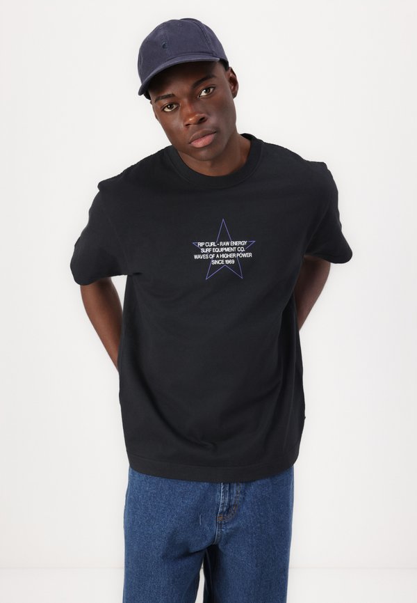 RAW ENERGY STAR TEE UNISEX - Print T-shirt4