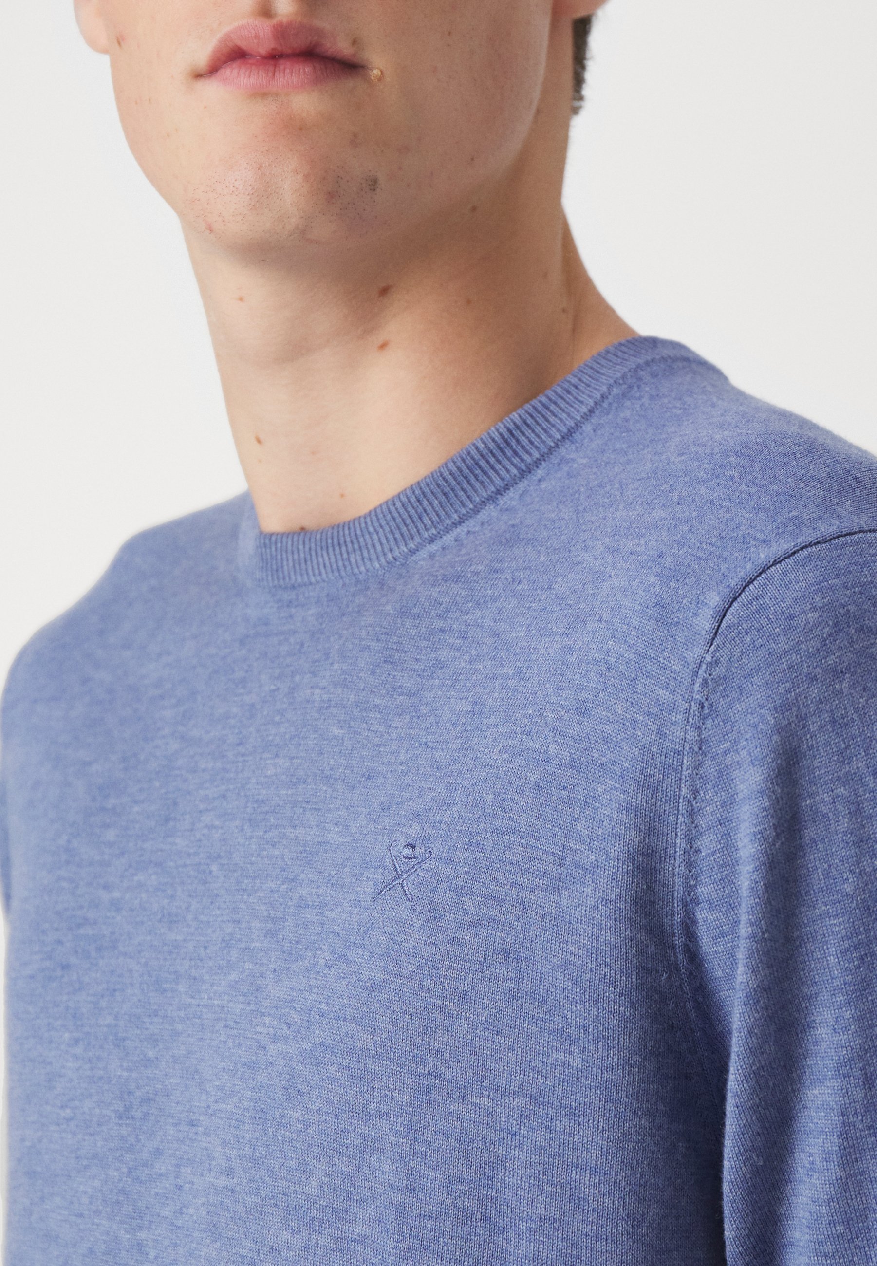Pull à Manches Longues Hackett London Pour Homme - Coupe Confortable Avec Logo Graphique Sur La Poitrine