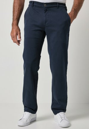 JP1880 CHINOS, ULTRA FLEXNAMIC®, TROUSERS, STRAIGHT FIT, UP TO SIZE 72 - Pantalones - navy blue