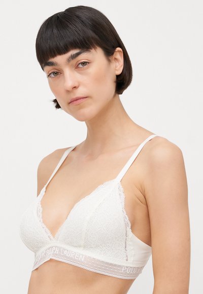 Polo Ralph Lauren LOVE COLLECTION BRALET - Triangle bra - egret