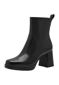 Tamaris Botines con plataforma - black