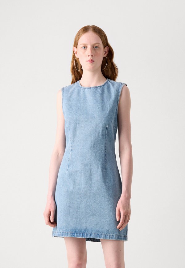 SLEEVE DRESS - Denim dress - huntington4