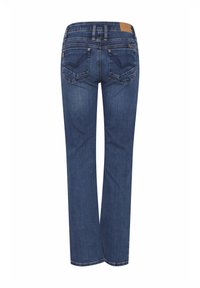 PULZ ANETT Jeans a sigaretta medium blue denim/blu denim