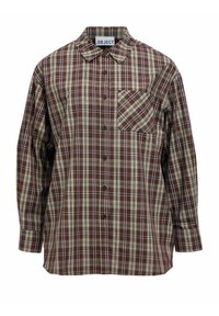 KARIERTES - Skjortebluser - seal brown