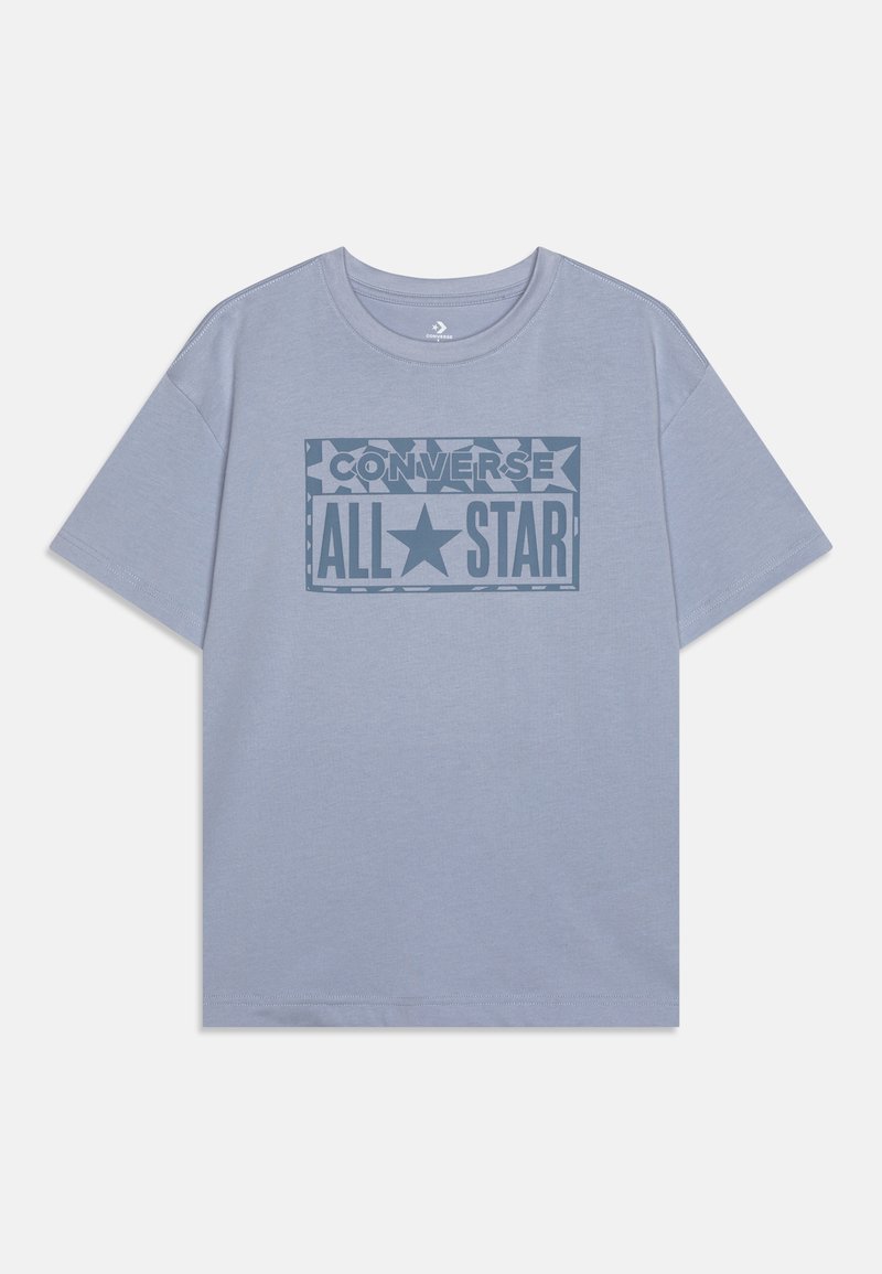 Converse T-shirt print blauw Converse T-shirt print blauw