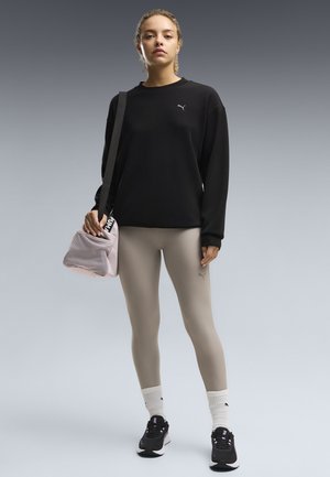 Puma, W CLOUDSPUN CREW NECK - Sweatshirt - black