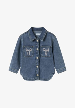 BESTICKTE - Jakna iz džinsa - medium blue denim