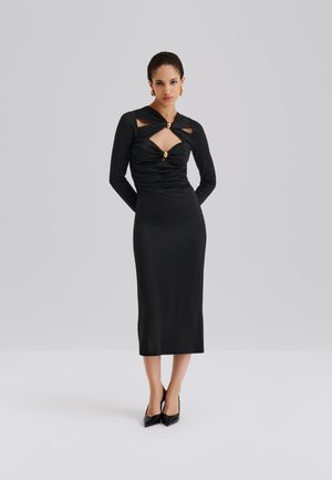 AMELA  - Trikotāžas kleita - black