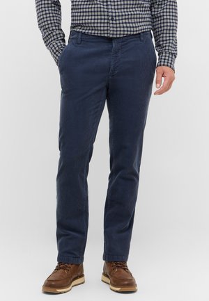 STYLE TRAMPER STRAIGHT - Stoffhose - navy blazer