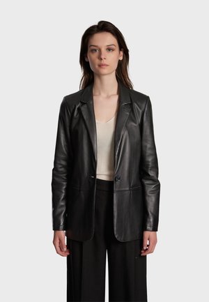MEG - Leather jacket - black