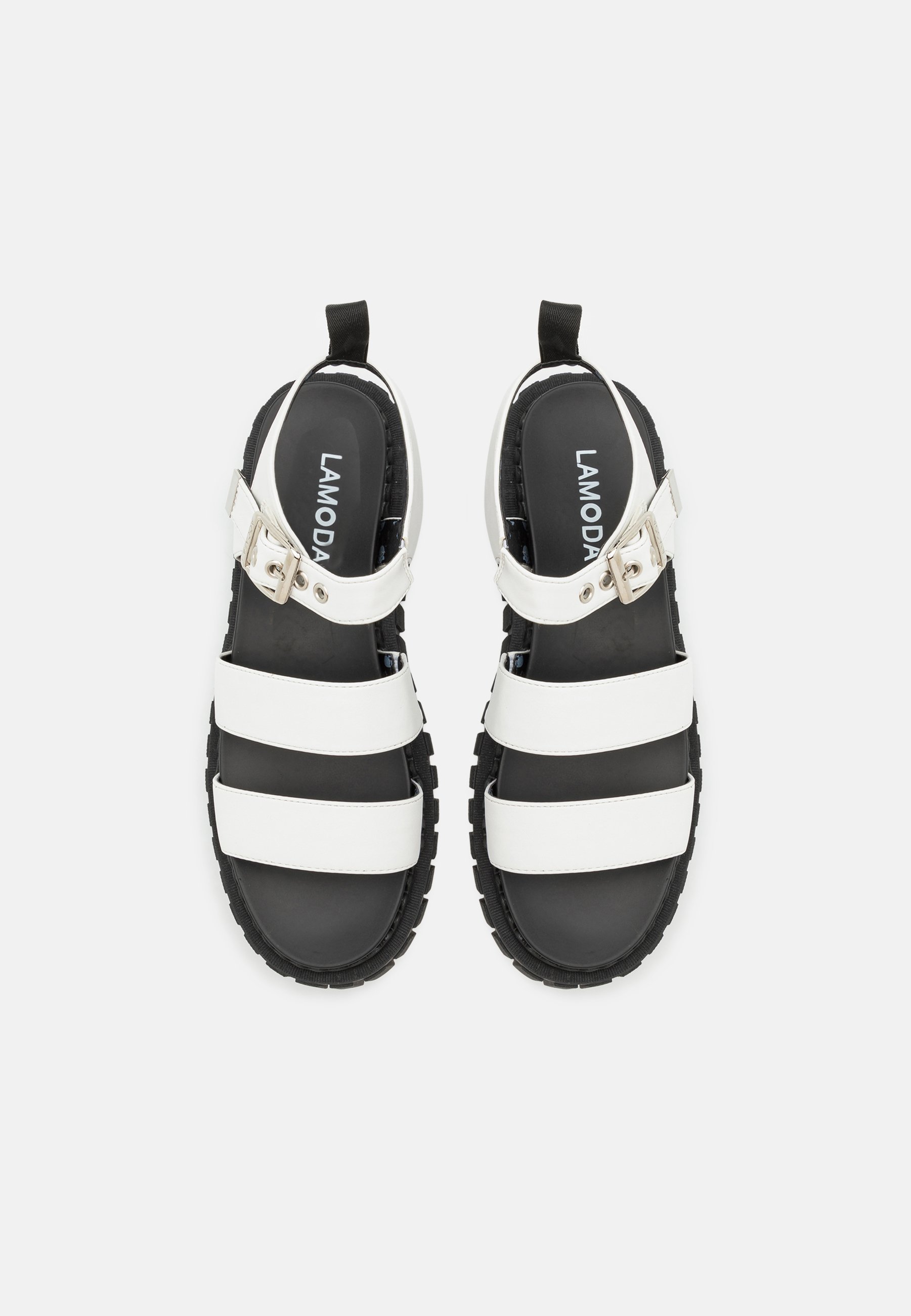 LAMODA ON THE HORIZON - Platform sandals - white - Zalando