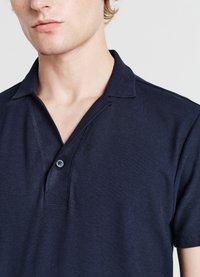 Calliope UN BOTTONE - Poloshirt - blu notte