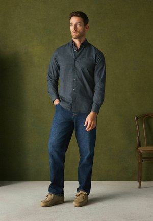 Next, REGULAR FIT - REGULAR FIT EASY IRON BUTTON DOWN LONG SLEEVE OXFORD SHIRT - Shirt - blue