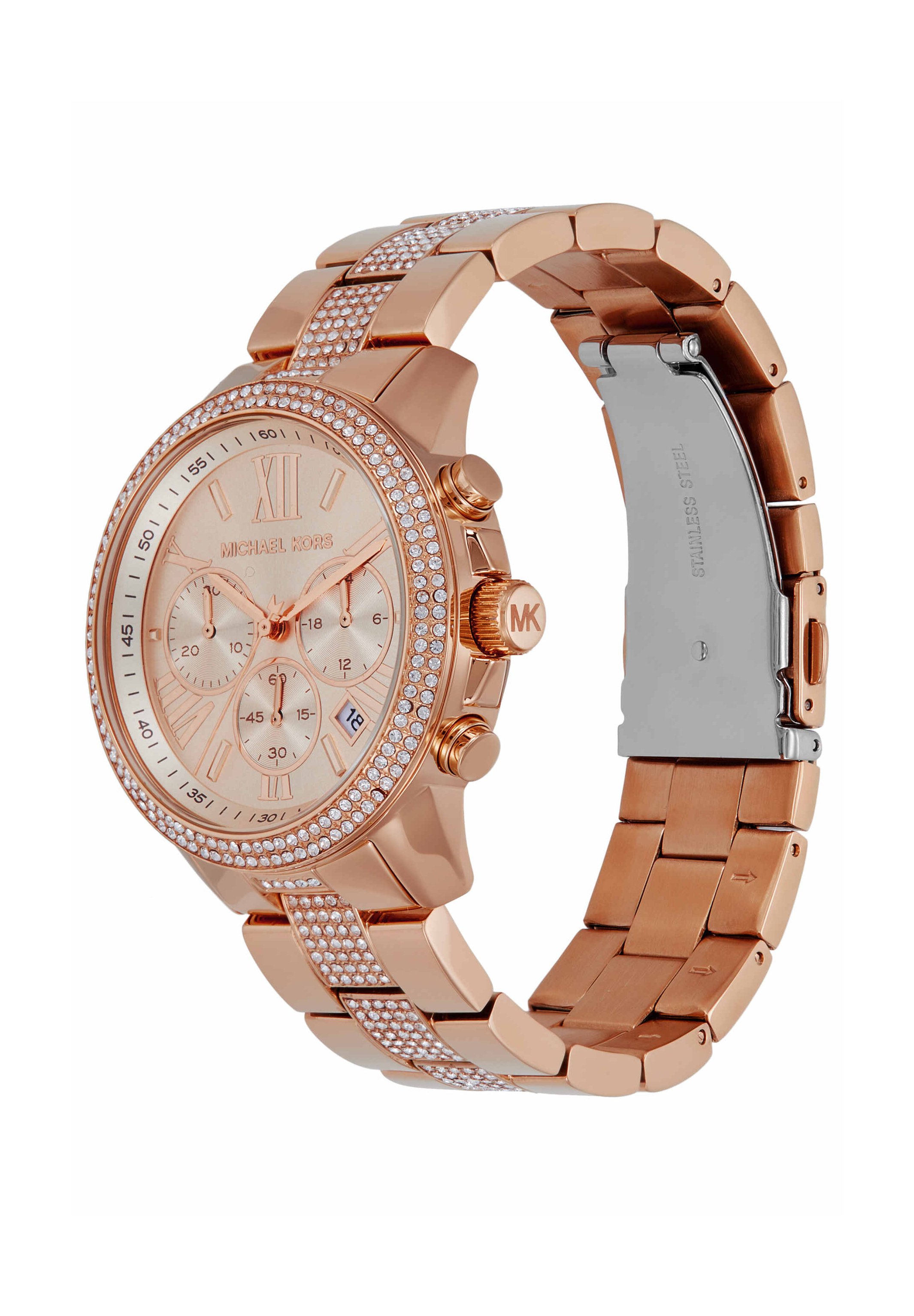 Michael Kors BRYNN - Chronograph watch - rose gold-coloured
