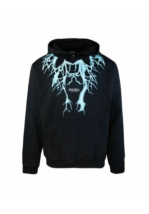 PHOBIA ARCHIVE LIGHTNING  - Felpa con cappuccio - nero