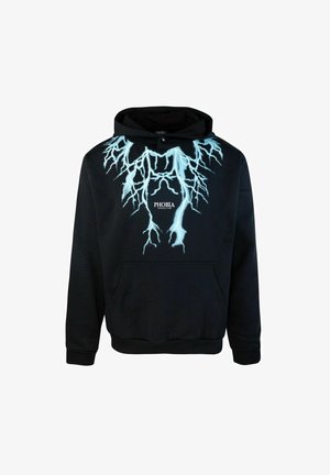 PHOBIA ARCHIVE LIGHTNING  - Felpa con cappuccio - nero