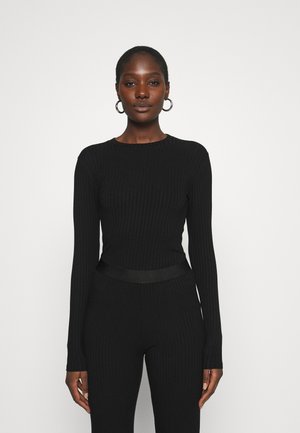 SOLID TUBA - Longsleeve - black