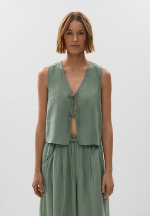 OYSHO Veste sans manches - light green