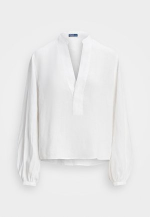 Polo Ralph Lauren SINA LONG SLEEVE BLOUSE - Bluse - white