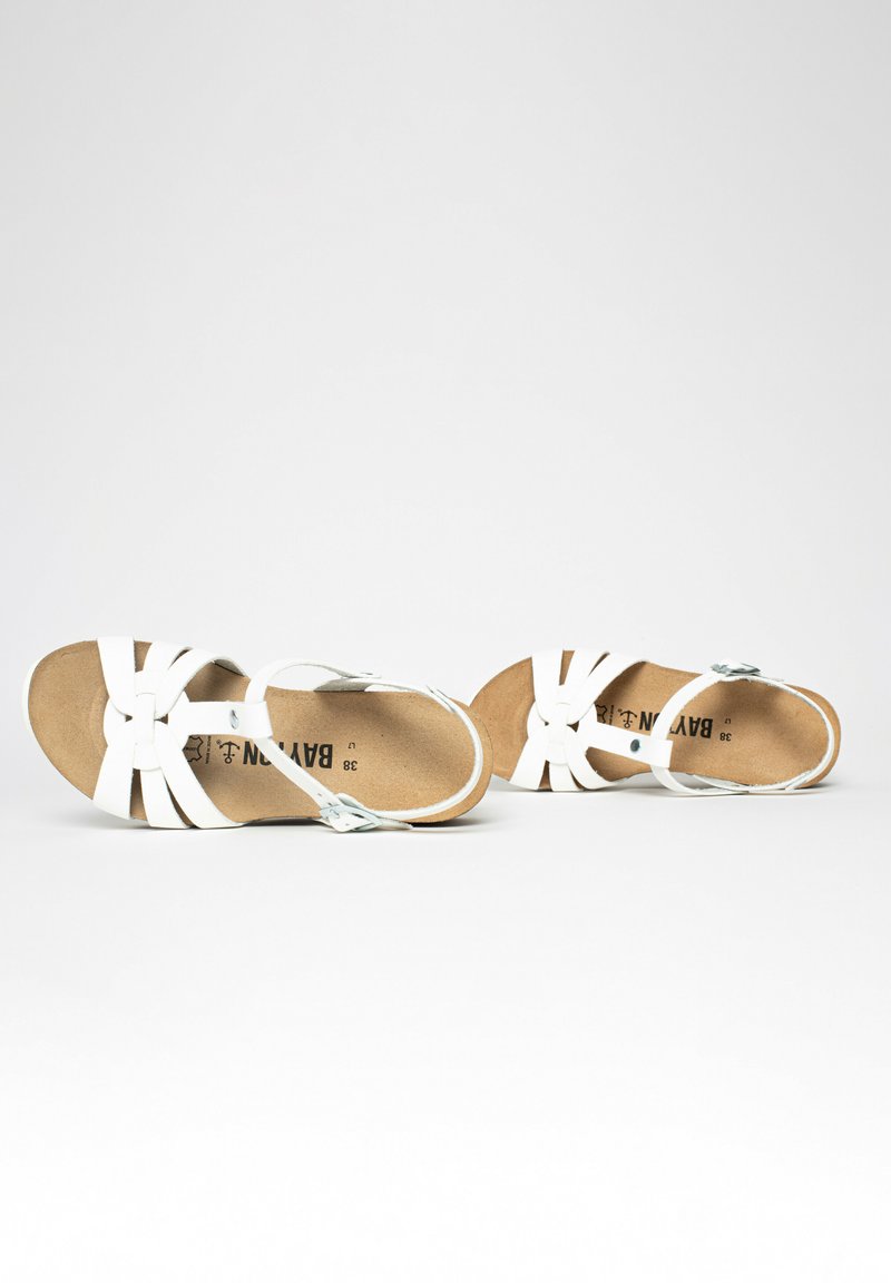 Damen Sneaker | BAYTON LANZAROTE Keilsandalette white/weiß - NJ19117 Damen Sneaker | BAYTON LANZAROTE Keilsandalette white/weiß - NJ19117