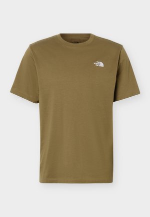 The North Face, EVOLUTION SIMPLE DOME REGULAR SHORT SLEEVE TEE - T-paita - caraway seed