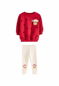 Next - HAMISH CHRISTMAS SET - Nadrágok - red Miniatűr kép 1
