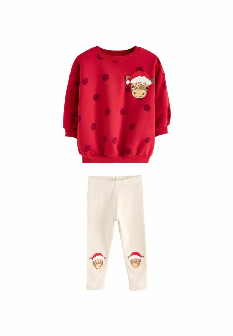 Next - HAMISH CHRISTMAS SET - Nadrágok - red, Nagyítás