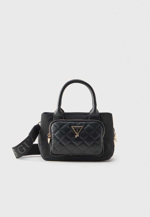 Guess TOTE BAG UNISEX - Geantă de mână - jet black