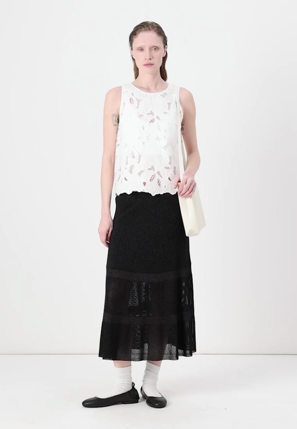 A-line skirt - nero4