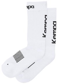 uhlsport KEMPA LOGO CLASSIC - Träningssockor - weiß schwarz