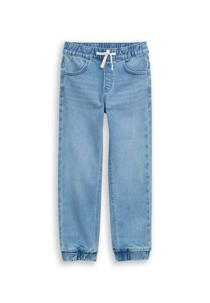STRAIGHT JOGGER  MIT STRETCH - Straight leg jeans - used light stone blue denim