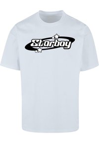 9N1M SENSE STAR - T-shirts med print - white