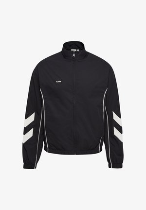 Hummel, HUMMEL HMLI-D RIPSTOP M TRACK JACKET - Training jacket - black beauty