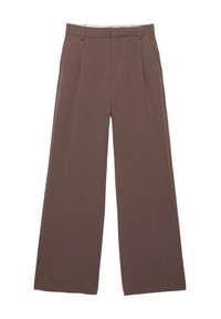 DARTED - Stoffhose - brown