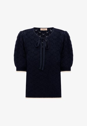 TWINSET, T-shirt basic - blue night