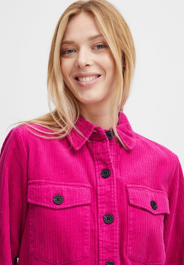 BYDISUNE - Button-down blouse - very berry2