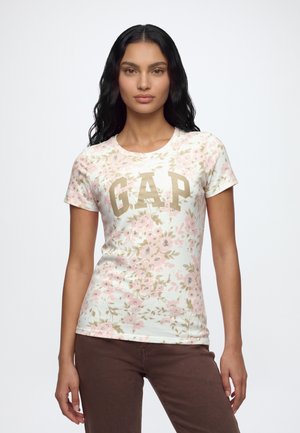 GAP, V-AUG SS CLASSIC TEE - Тениска с щампа - pink floral