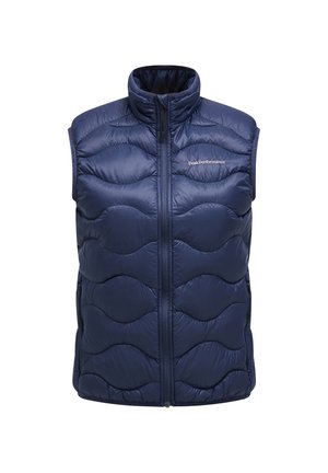 W HELIUM DOWN - Waistcoat - blue shadow
