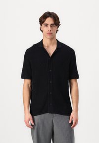 Samsøe Samsøe - ARLO SHIRT  - Marškiniai - black Miniatiūros vaizdas 1