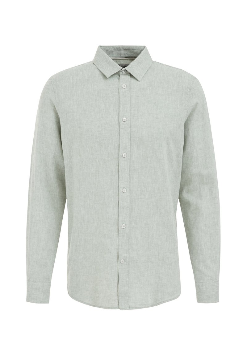 WE Fashion Overhemd groen WE Fashion Overhemd groen