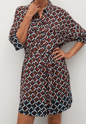 Blusenkleid - brown