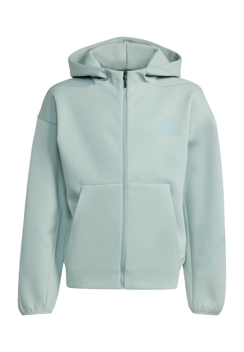 adidas performance Sweater met rits kaki