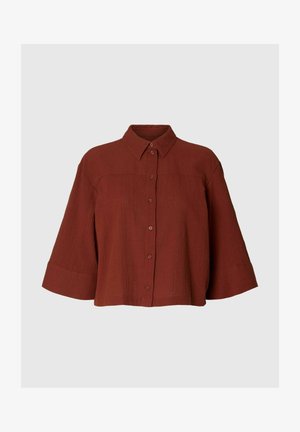Selected, Chemisier - cherry mahogany