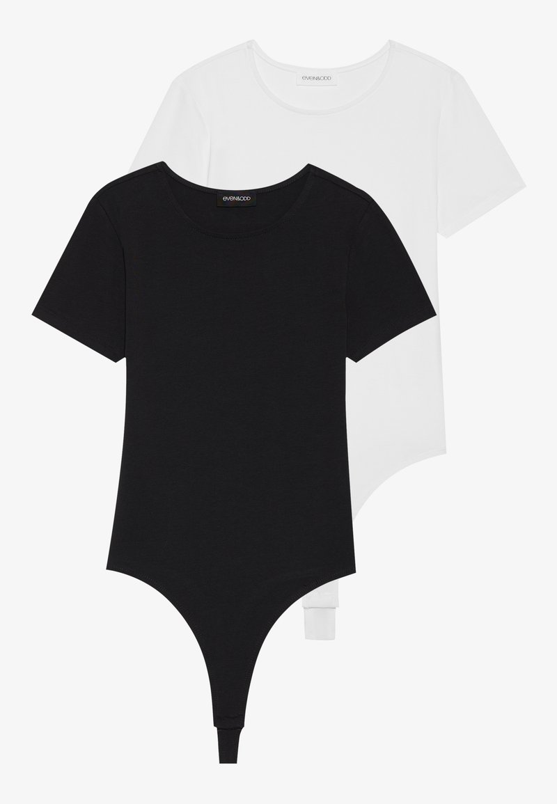 Even&Odd T-shirt basic zwart