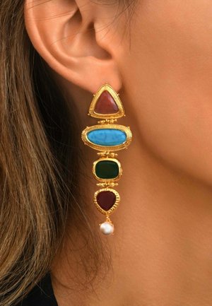 Satellite Paris, BYSANCE - Boucles d'oreilles - multicolore