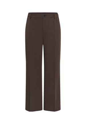 Kaffe Curve, KCSAKIRA PANTS - Pantalon classique - coffee bean