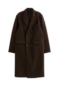 RELAXED DOUBLE BREASTED  - Cappotto classico - dark brown